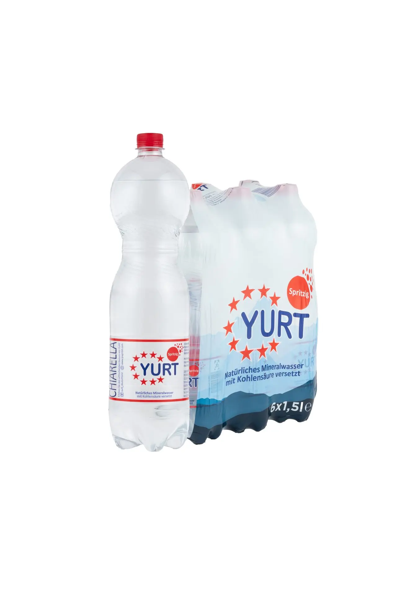 YURT 1,5l Spritzig Flasche