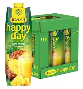Rauch - Happy Day Ananas 100% - 6x 1l Tp