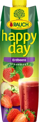 Rauch - Happy Day Erdbeer - 6x 1l Tp