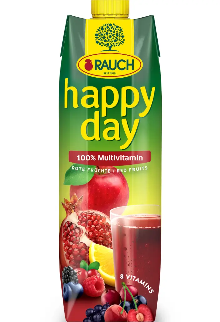 Rauch - Happy Day Multivitamin 100% - 6x 1l Tp
