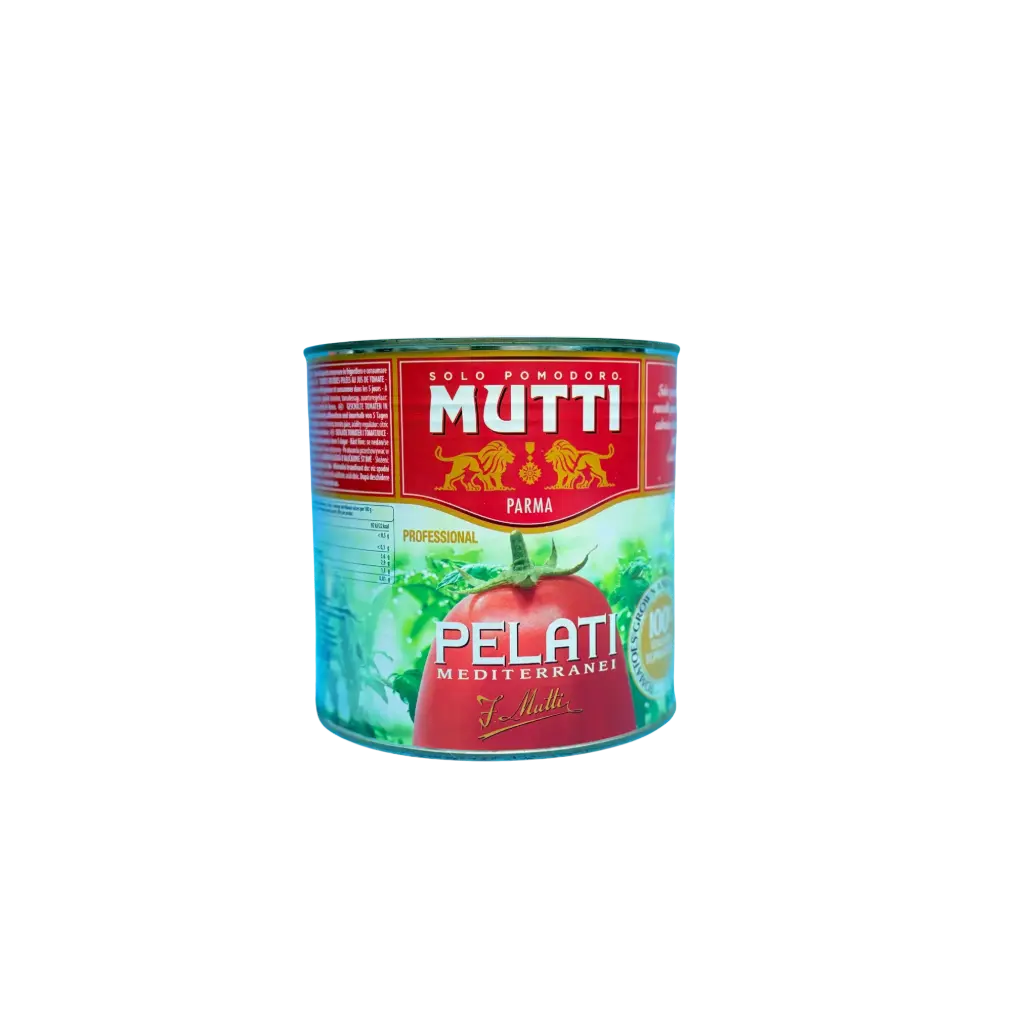 Mutti - geschäte Tomaten mediterran - 6x2650ml