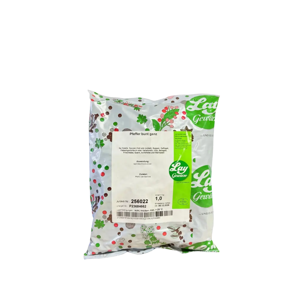 Lay - Pfeffer bunt ganz - 15x1kg
