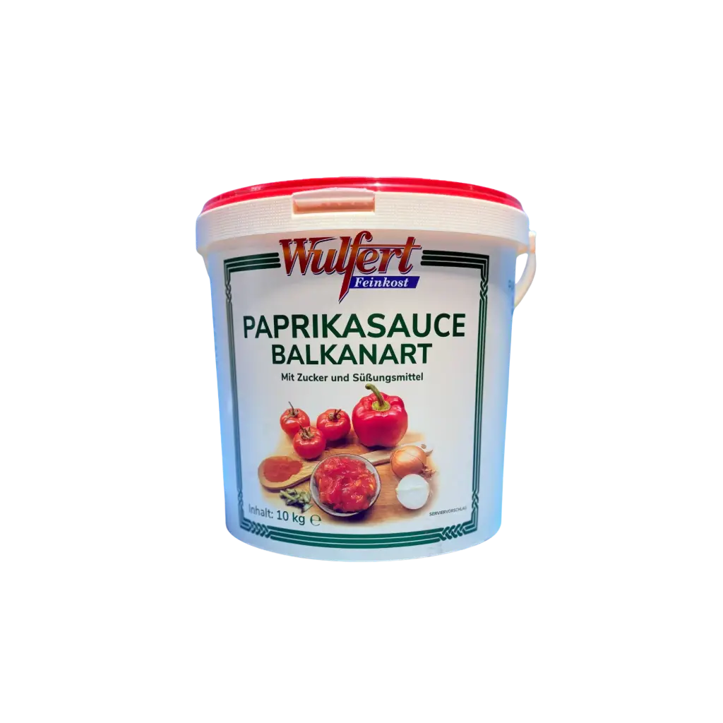Wulfert - Paprikasauce Balkanart - 10kg