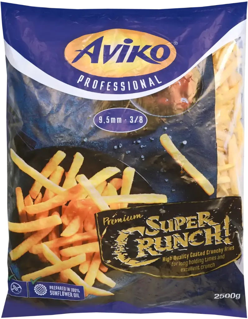 TK - Aviko - Pommes Super Crunch 9,5mm - 2,5kg