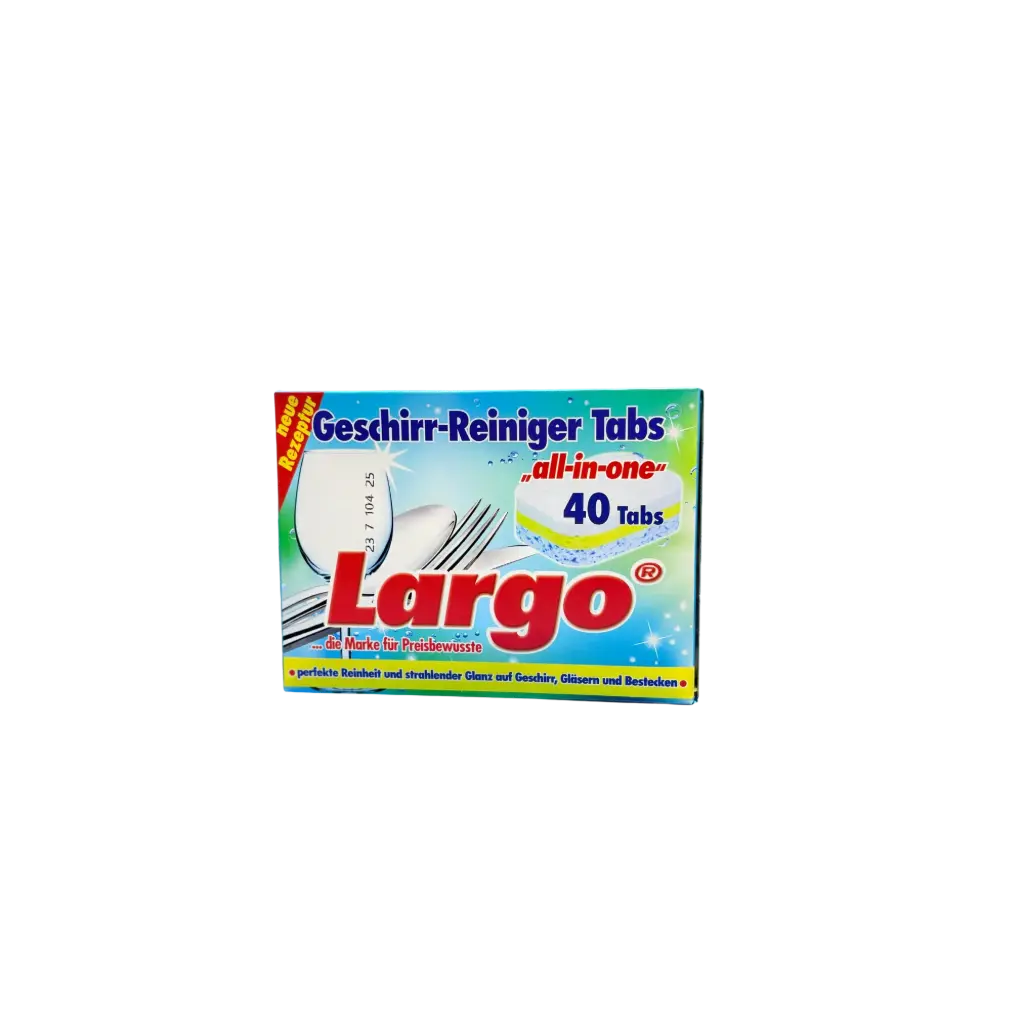Largo - Geschirr Reiniger all in one - 40 Tabs