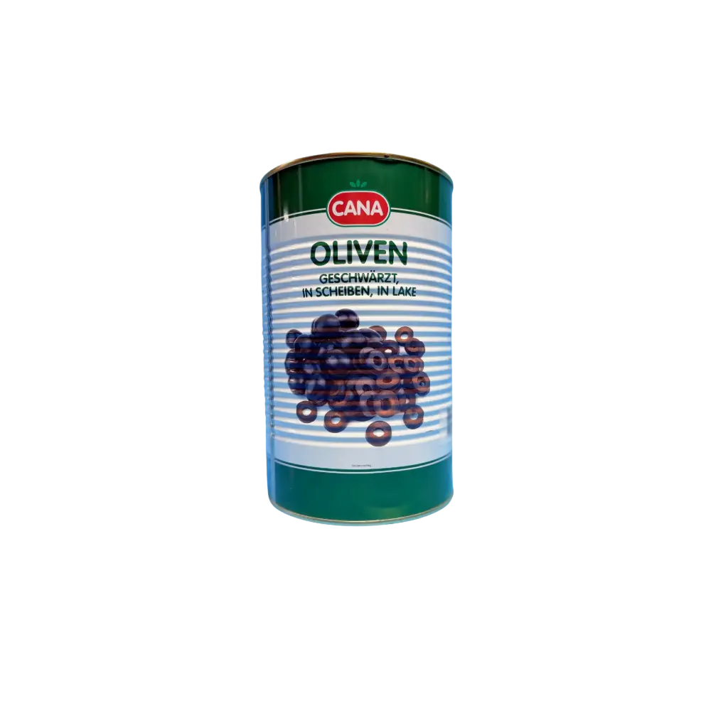 Cana - Oliven schwarz in Scheiben - 3x4250ml
