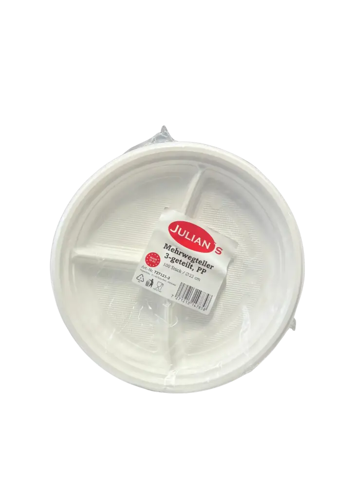 Menüteller - 3 teilig - Ø 220mm - 100stk