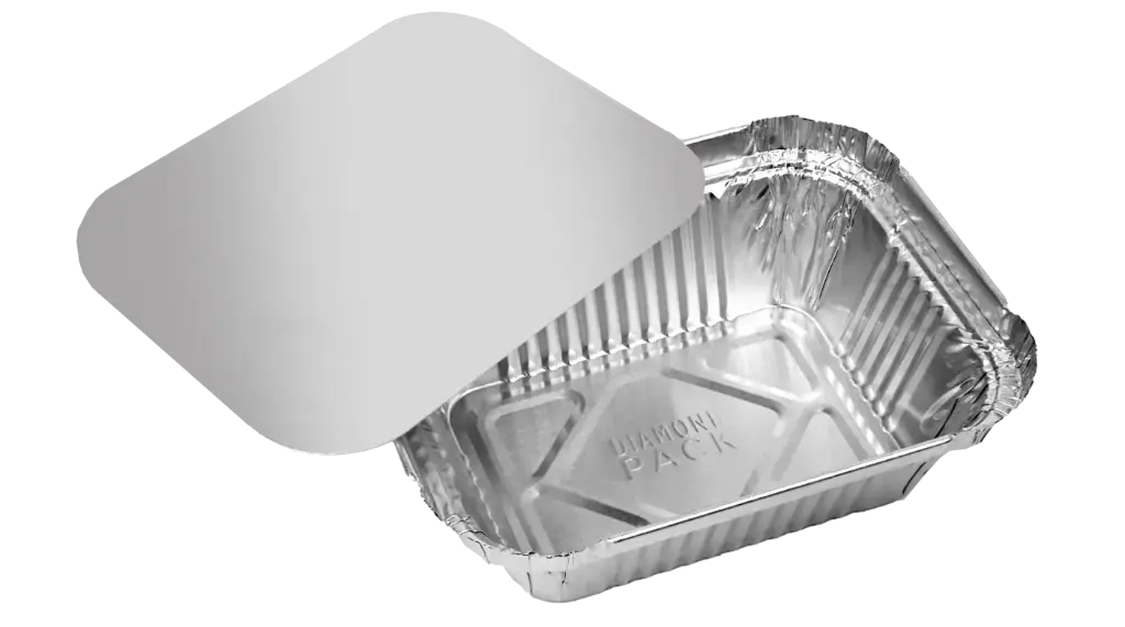 R28L Aluschale rechteckig 435 ml - 100stk