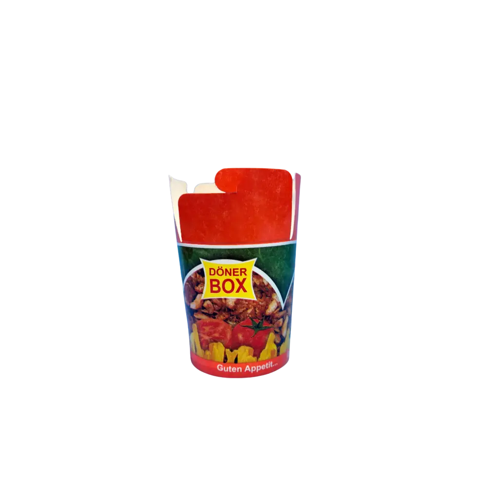 Döner Box - 16OZ - bedruckt - 500stk