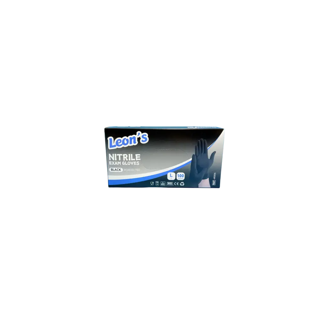 Handschuhe - Nitril- L - schwarz - 100stk