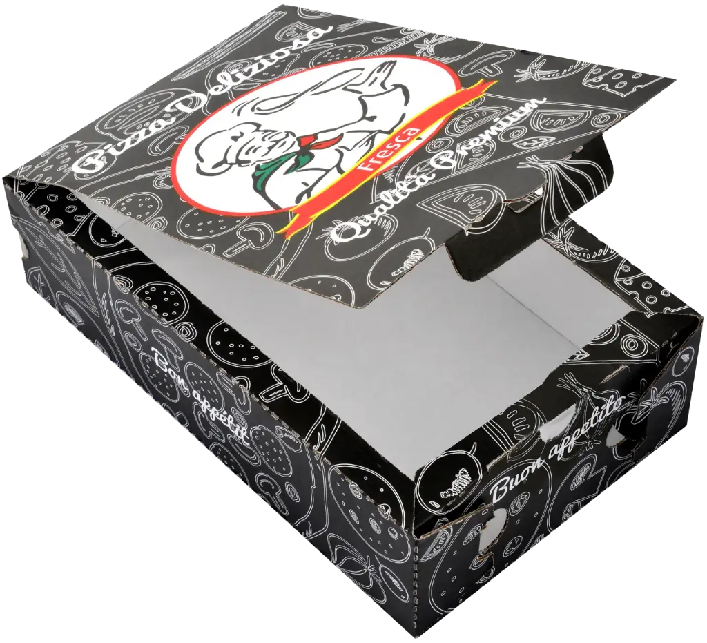 Calzonekarton - 27x17x7 - braun - 100stk