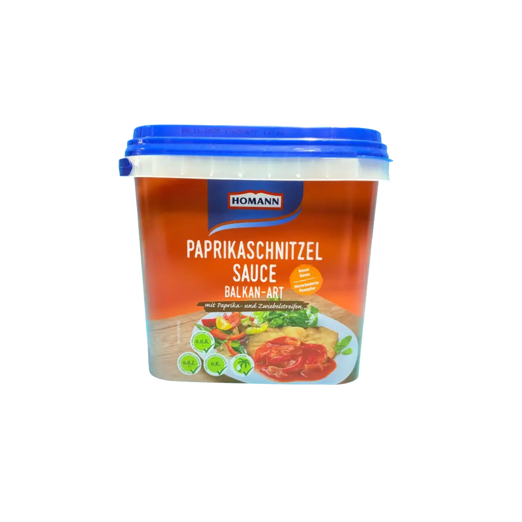 Homann - Paprikaschnitzelsoße Balkan - 4kg