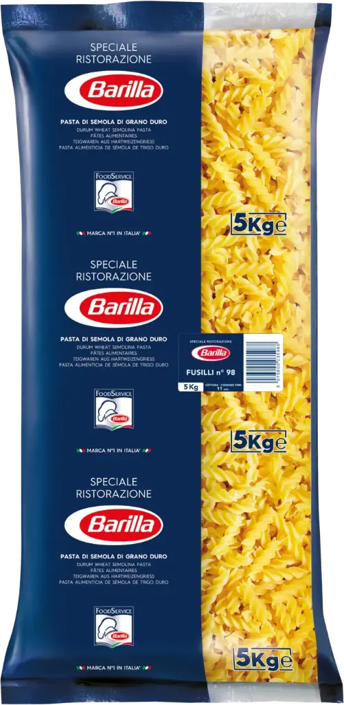 Barilla - Nudeln - No 98 Fusilli - 3x5kg 