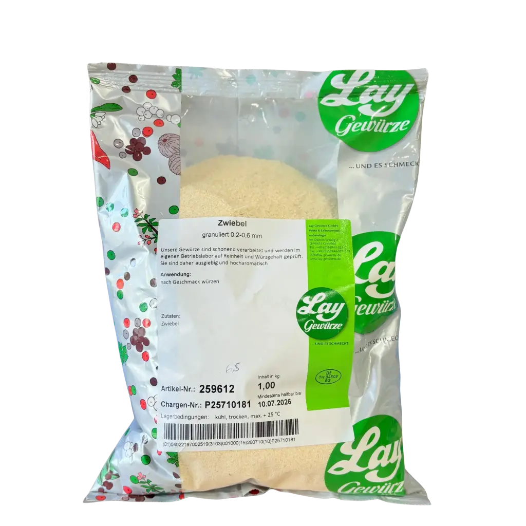 Lay - Zwiebel granuliert - 1kg