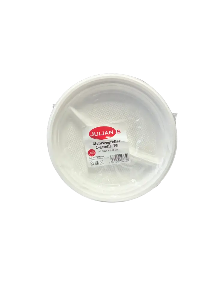 Menüteller - PP - 2 geteilt - 1x100  