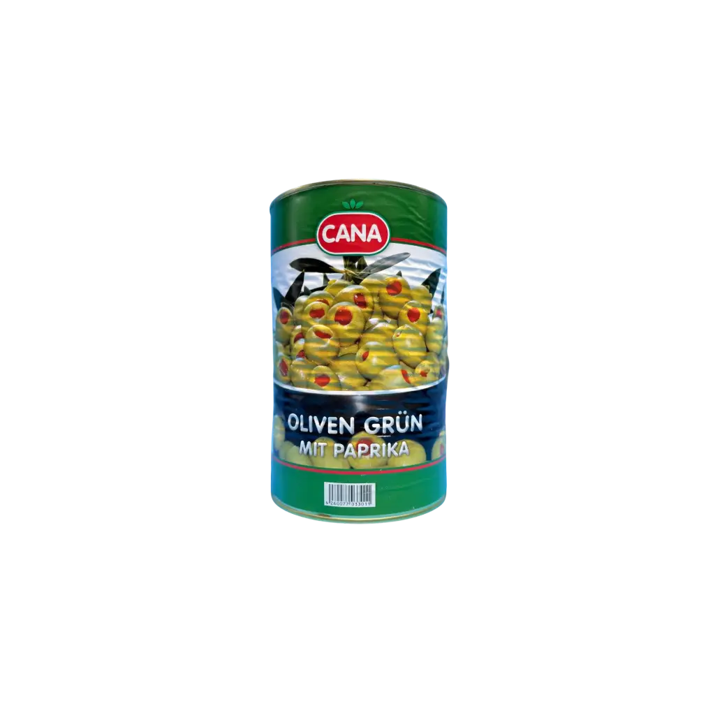 Cana - Oliven grün mit Paprikapaste - 4200g