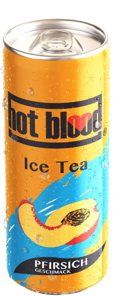 Hot Blood - Eistee Pfirsich - 24x 0,33l