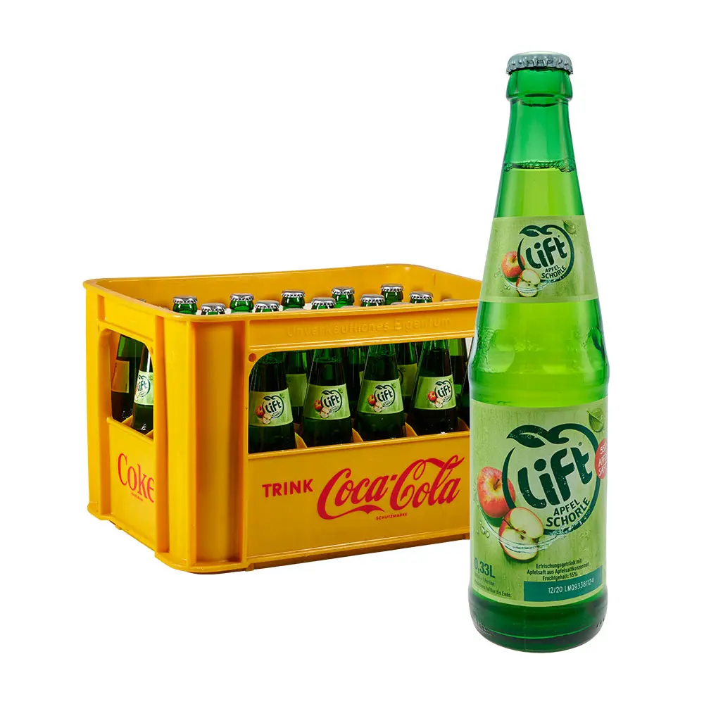 Lift - Apfelschorle - 24x 0,33l Glas