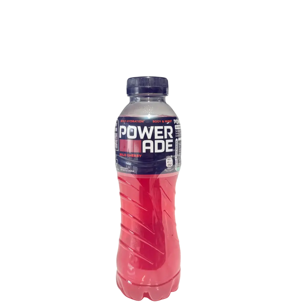 Powerade - Wild Cherry (Rot) - 12x 0,5l