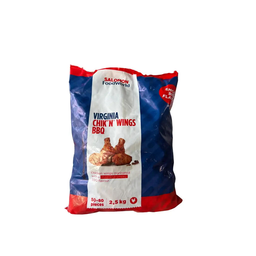 TK - Salomon - VIRGINIA Chik'n Wings BBQ - 2,5kg