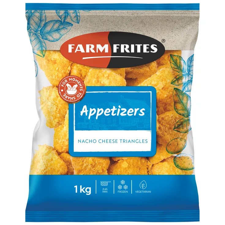 TK - Farm Frites - Nacho Cheese Dreiecke - 2,5kg