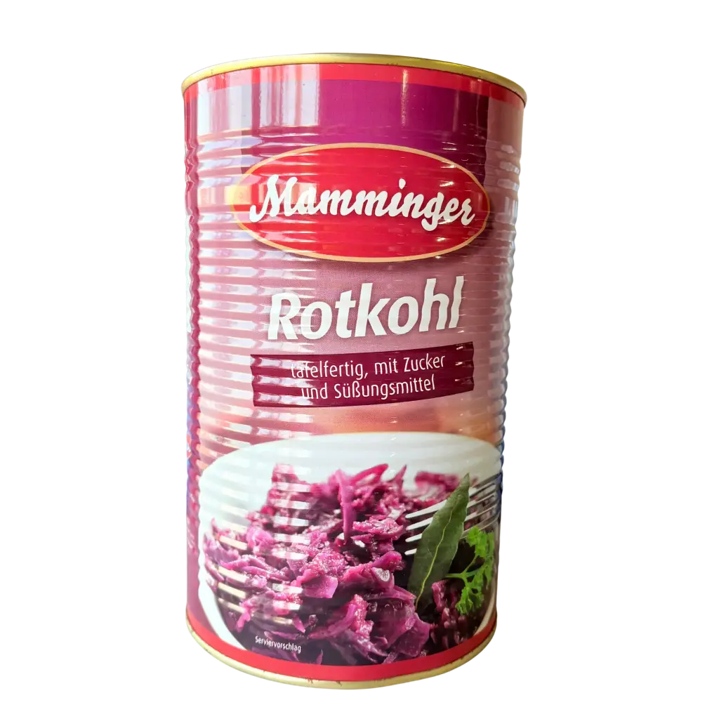Mamminger - Rotkohl Tafelfertig - 4250ml 