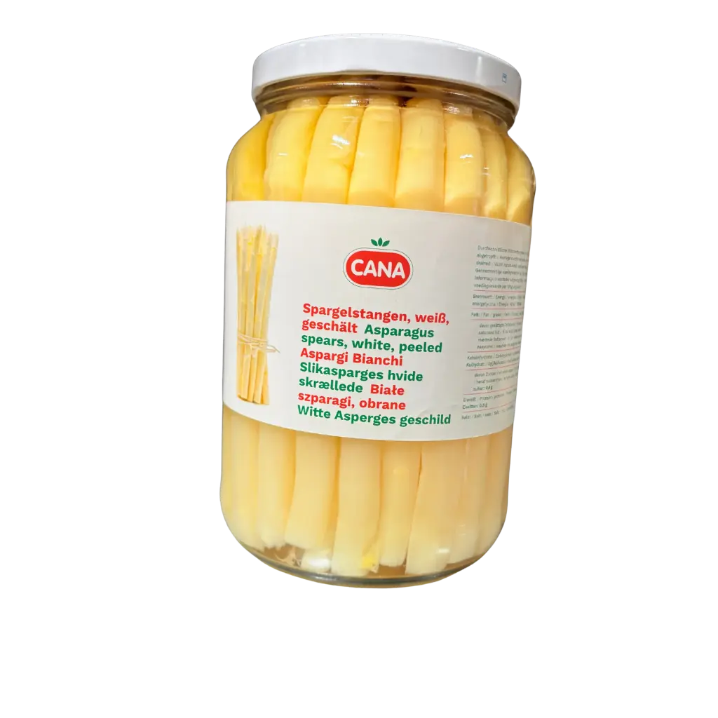 Cana - Spargelstangen, weiß, geschält  - 1550g