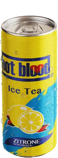 [PR-00456] Hot Blood - Ice Tea Zitrone - 24x 0,33l