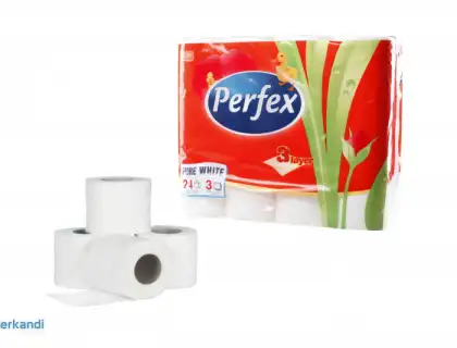 [PR-00459] Perfex - Toilettenpapier - 3 lagig - 1x 24 Rll