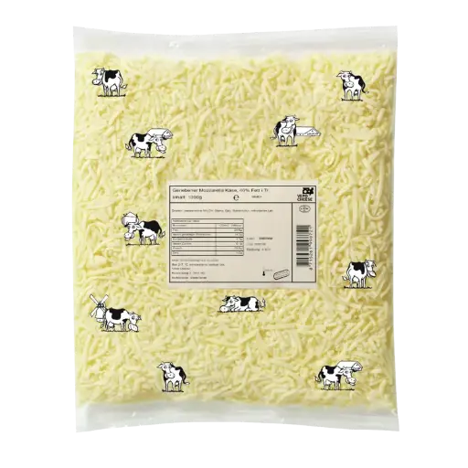 [PR-01871] Vepo - Mozzarella 4mm gerieben 40% - 1kg