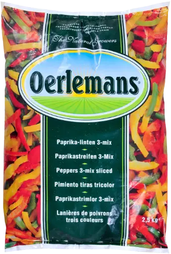 [PR-01884] TK - Oerlmans - Paprikastreifen 5mm - RT/GN/GB - 2,5kg