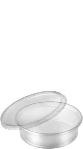 [PR-02097] Soßenbecher - 50cc- Schale+Deckel - 50stk