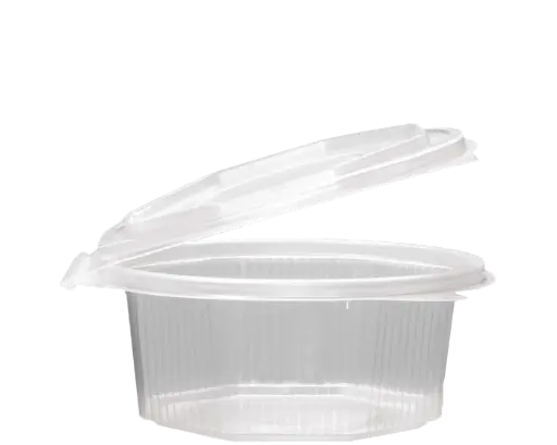 [PR-02099] RIPBOX - 375cc - 8 eckig - Schale+Deckel - 50stk