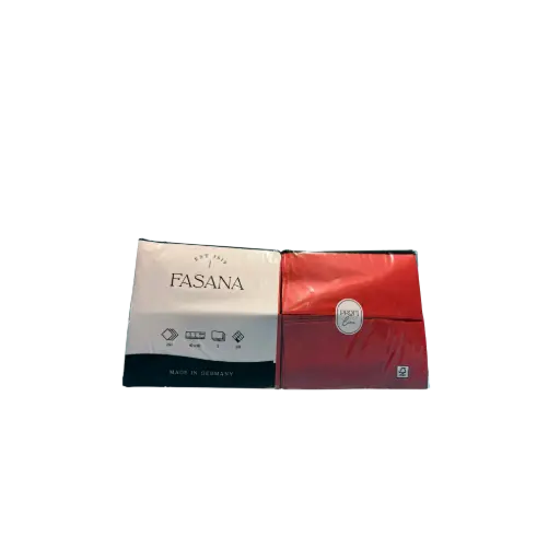 [PR-02114] Fasana - Servietten - 3 lagig - 40x40 -1/8 - rot