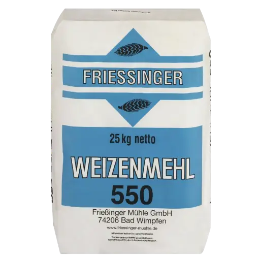 [PR-02160] Friessinger - Weizenmehl 550 - 25kg