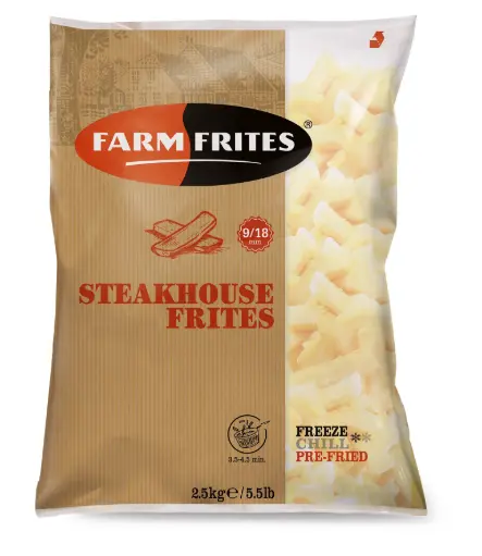 [PR-02182] TK - Farm Frites - Steakhouse Fries - 2,5kg