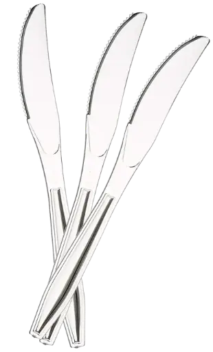 [PR-02640] Plastikmesser - 1x100