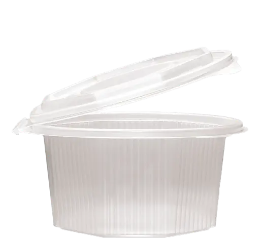 [PR-02702] Salatschale m. Klappd. - 750cc pp - 1x50