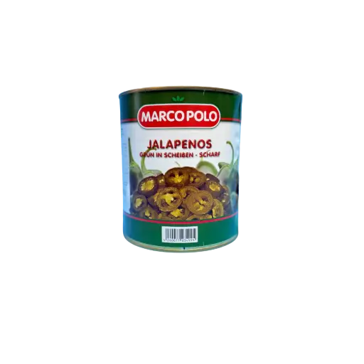 [PR-02819] Marco Polo - Jalapenos grün in Scheiben - 3100g