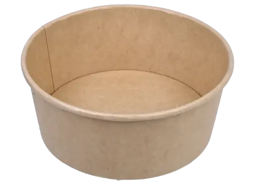 [PR-02824] Salatschale m. Deckel - Kraftpapier - 25x750ml