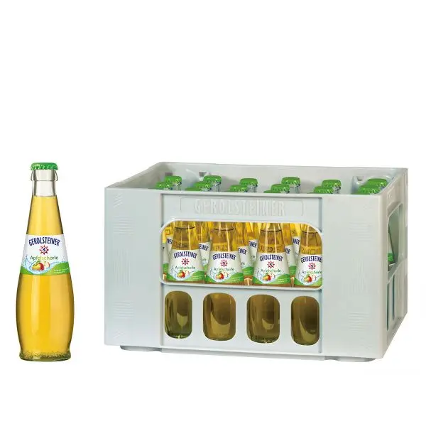 [PR-00146] Gerolsteiner - Apfelschorle - 24x 0,25l Glas