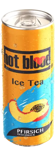 [PR-00150] Hot Blood - Eistee Pfirsich - 24x 0,5l