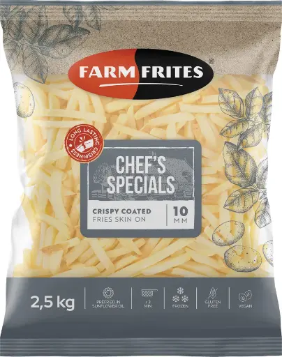 [PR-04081] TK - Farm Frites - Chef`s Special Crispy Fries 10 mm - 2,5kg